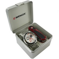 Подарочный набор Wenger часы 70797 + нож 1.18.09.821